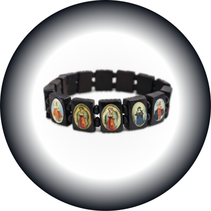 "Faith" Bracelet Wood