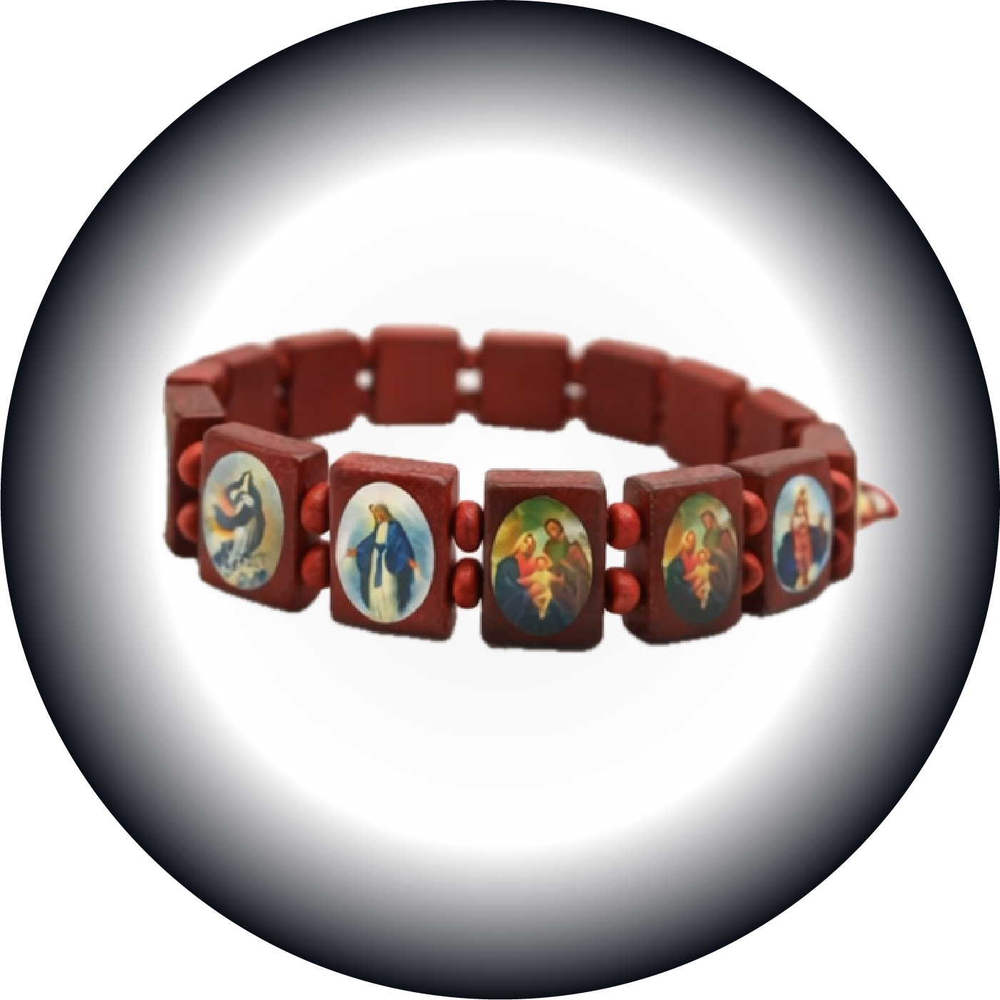 "Faith" Bracelet Wood