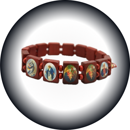 "Faith" Bracelet Wood