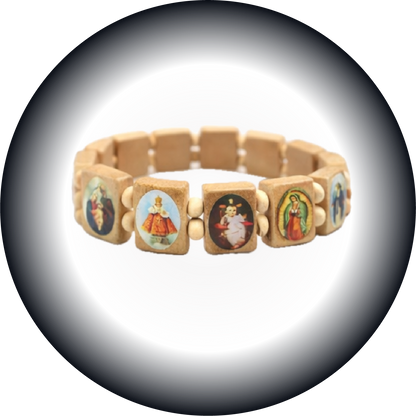 "Faith" Bracelet Wood